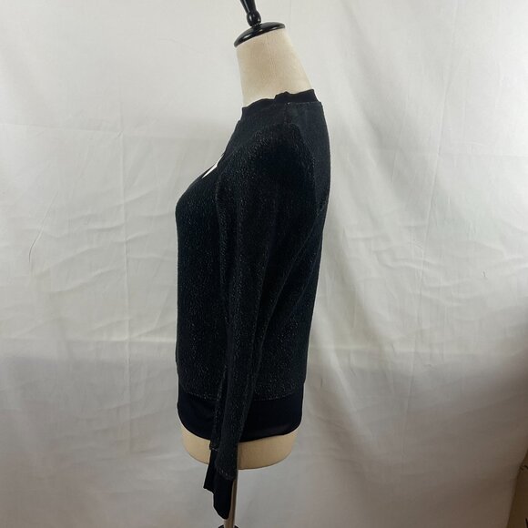 Koral Breach Open Front Sweater S Heather Gray Black Long Sleeve - Picture 7 of 12